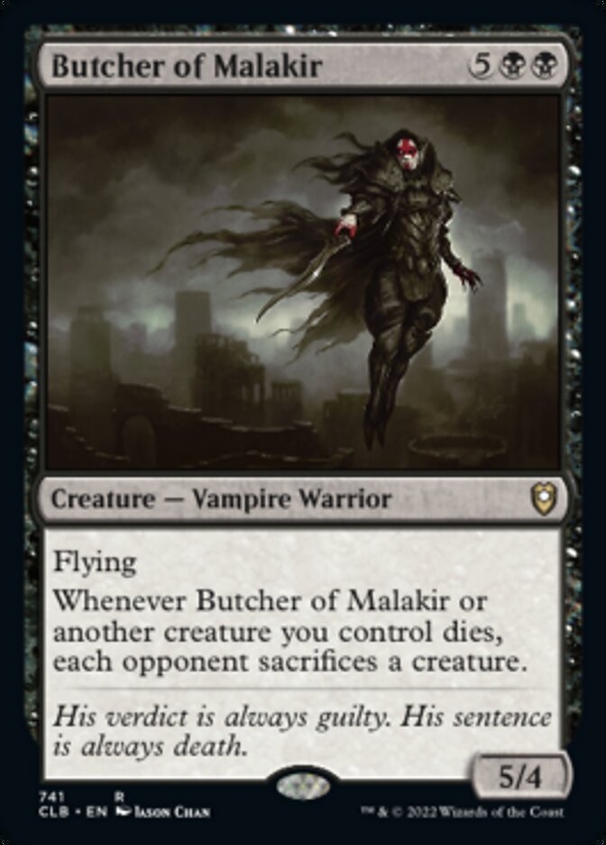 Butcher of Malakir [Commander Legends: Battle for Baldur's Gate] | North of Exile Games