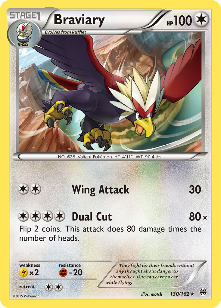 Braviary (130/162) [XY: BREAKthrough] | North of Exile Games
