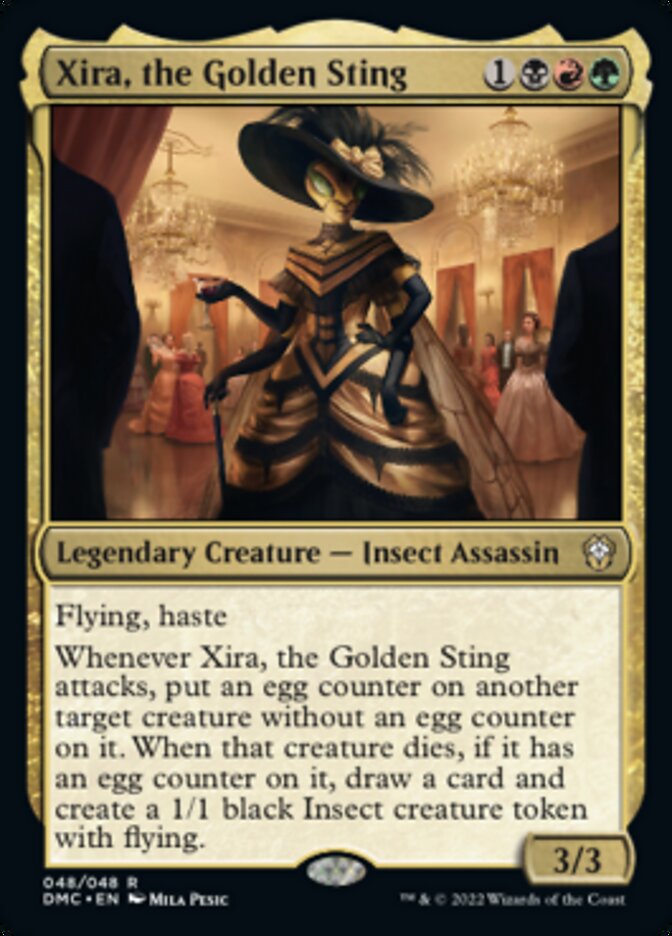 Xira, the Golden Sting [Dominaria United Commander] | North of Exile Games