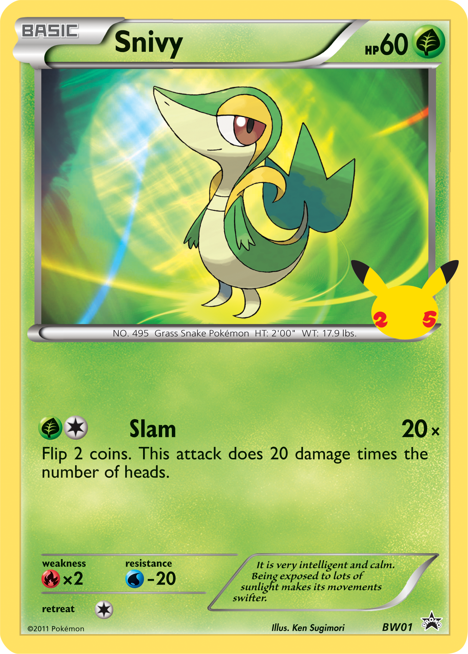 Snivy (BW01) [First Partner Pack] | North of Exile Games