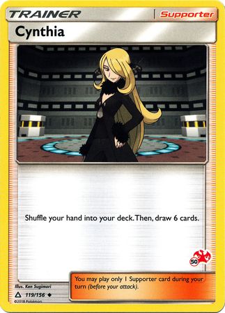 Cynthia (119/156) (Charizard Stamp #50) [Battle Academy 2020] | North of Exile Games