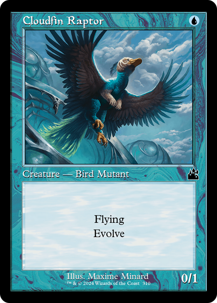 Cloudfin Raptor (Retro Frame) [Ravnica Remastered] | North of Exile Games