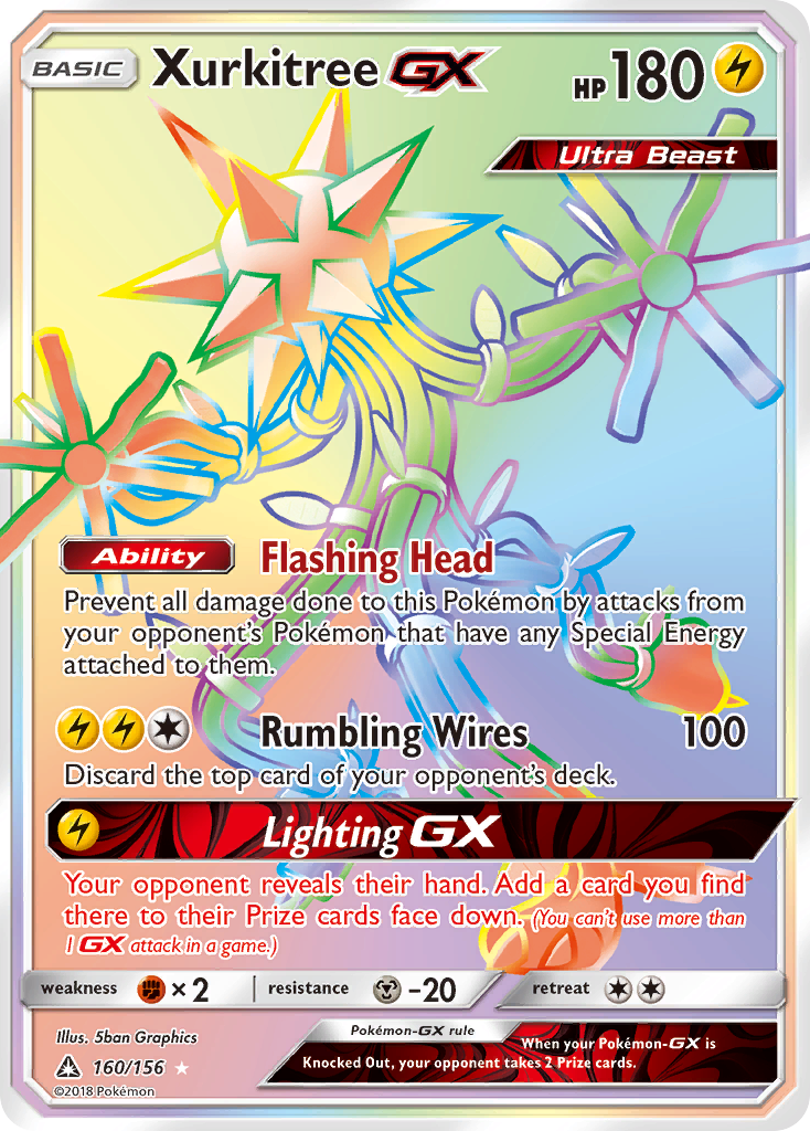 Xurkitree GX (160/156) [Sun & Moon: Ultra Prism] | North of Exile Games