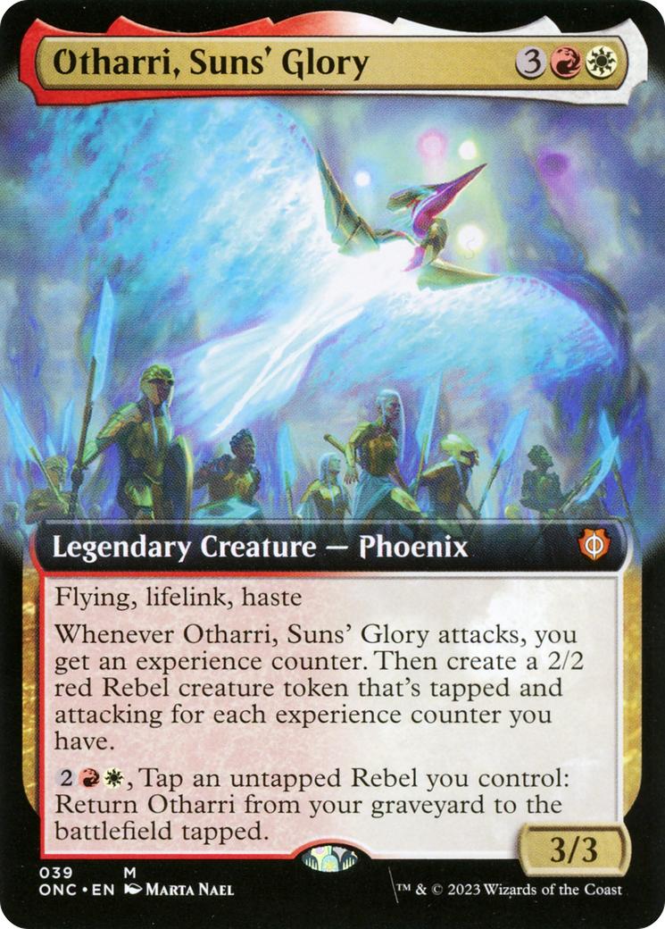 Otharri, Suns' Glory (Extended Art) [Phyrexia: All Will Be One Commander] | North of Exile Games