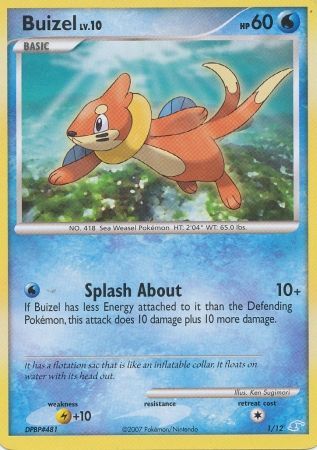 Buizel (1/12) [Diamond & Pearl: Trainer Kit - Manaphy] | North of Exile Games