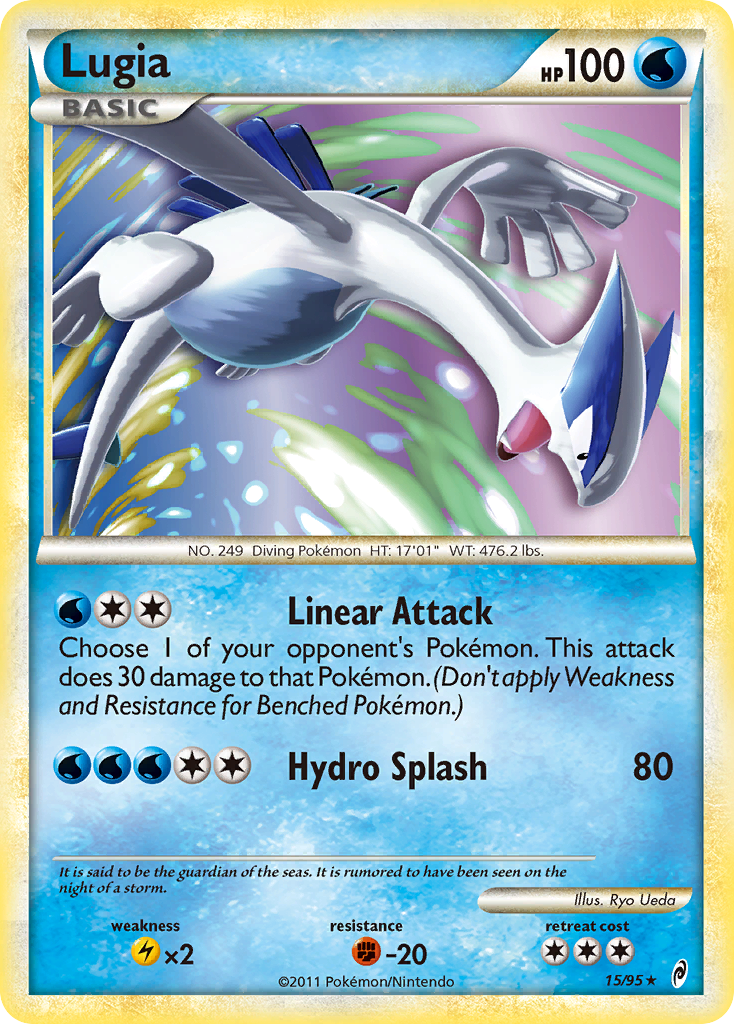 Lugia (15/95) [HeartGold & SoulSilver: Call of Legends] | North of Exile Games