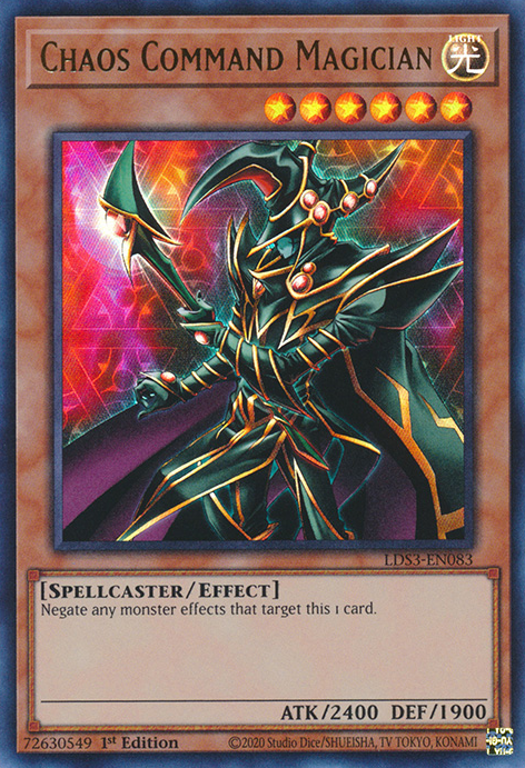 Chaos Command Magician [LDS3-EN083] Ultra Rare | North of Exile Games