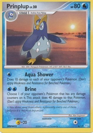 Prinplup (6/12) [Diamond & Pearl: Trainer Kit - Manaphy] | North of Exile Games