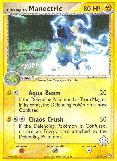 Team Aqua's Manectric (29/95) [EX: Team Magma vs Team Aqua] | North of Exile Games