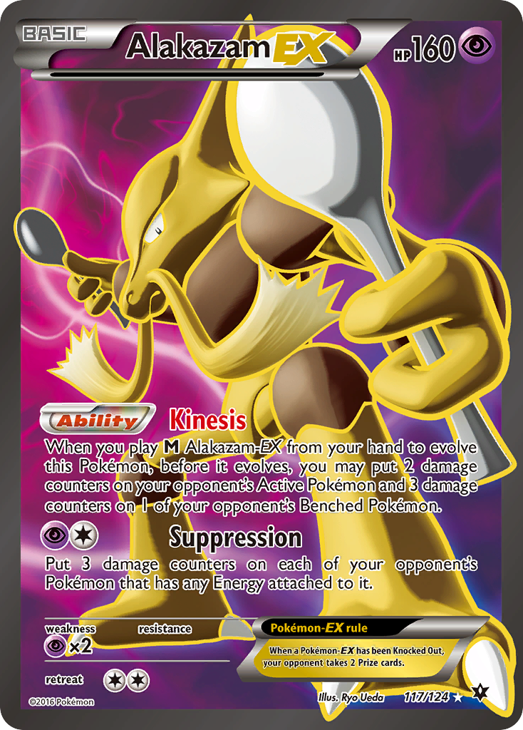 Alakazam EX (117/124) [XY: Fates Collide] | North of Exile Games