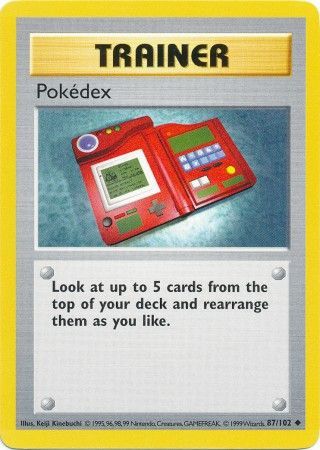 Pokedex (87/102) [Base Set Shadowless Unlimited] | North of Exile Games