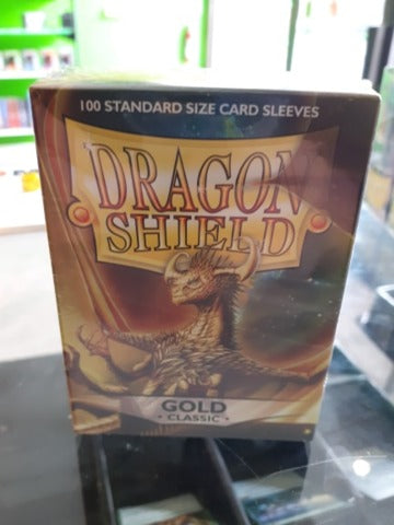 Dragon Shield Box of 100 in Gold Classic | North of Exile Games