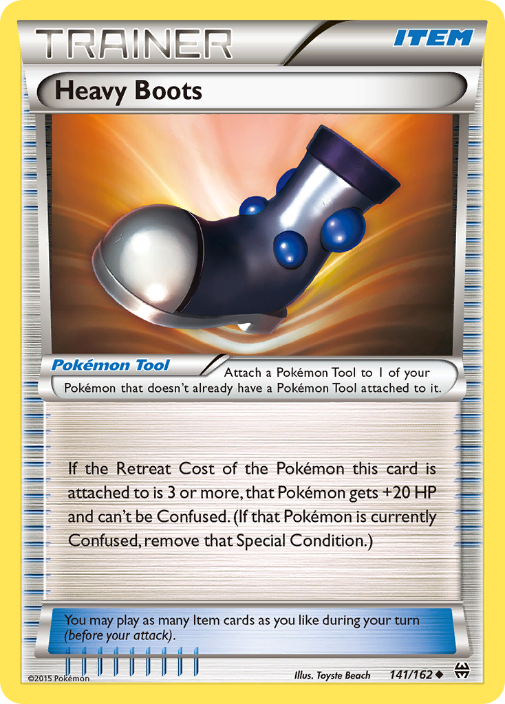 Heavy Boots (141/162) [XY: BREAKthrough] | North of Exile Games