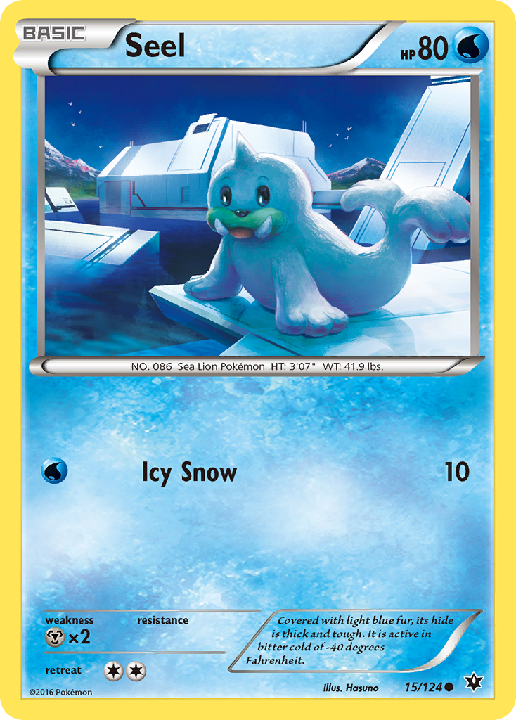 Seel (15/124) [XY: Fates Collide] | North of Exile Games