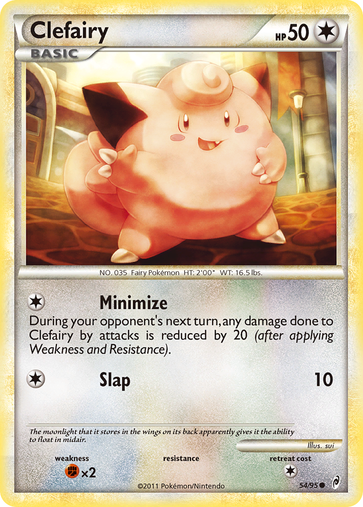 Clefairy (54/95) [HeartGold & SoulSilver: Call of Legends] | North of Exile Games