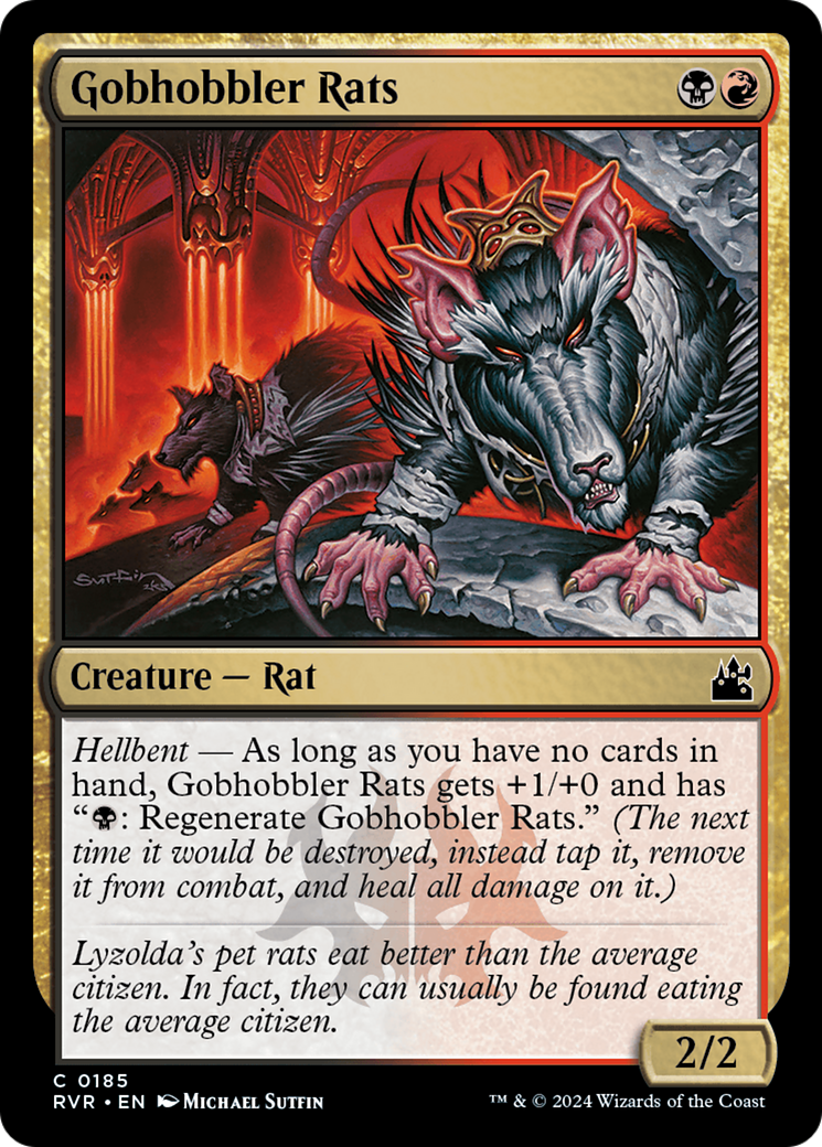 Gobhobbler Rats [Ravnica Remastered] | North of Exile Games