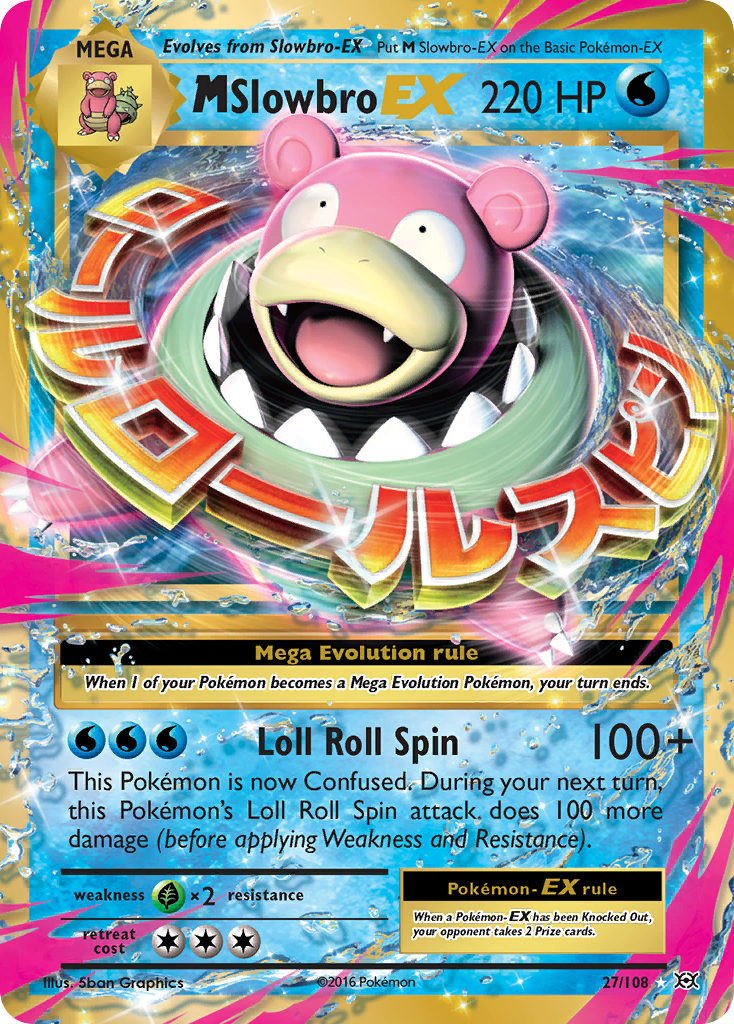 M Slowbro EX (27/108) [XY: Evolutions] | North of Exile Games