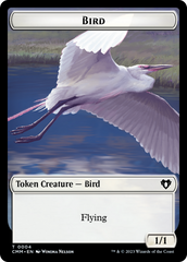 Copy (54) // Bird Double-Sided Token [Commander Masters Tokens] | North of Exile Games
