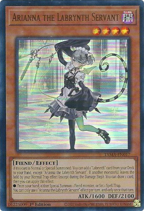 Arianna the Labrynth Servant [TAMA-EN017] Ultra Rare | North of Exile Games