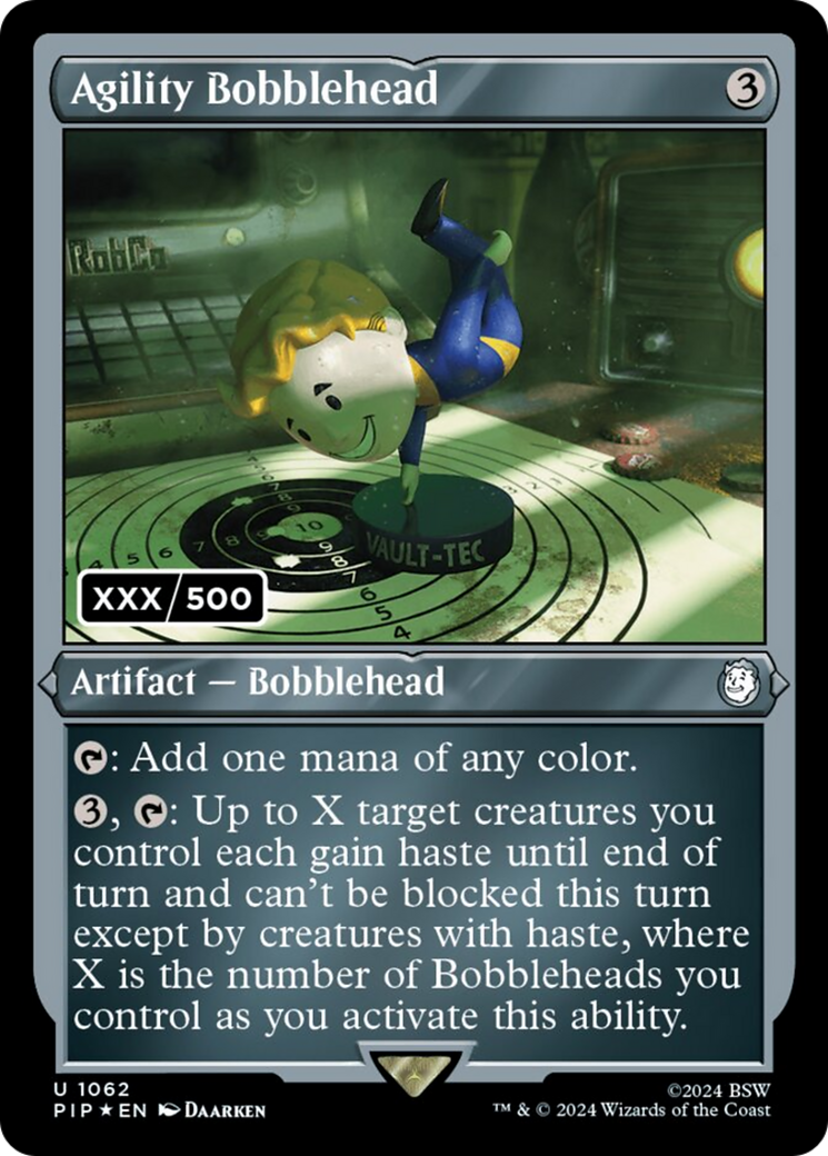 Agility Bobblehead (Serial Numbered) [Fallout] | North of Exile Games