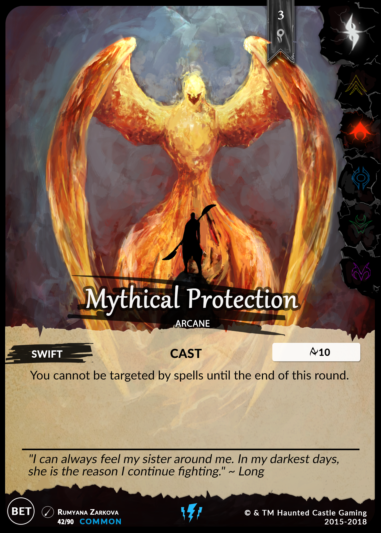 Mythical Protection (Beta, 42/90) | North of Exile Games
