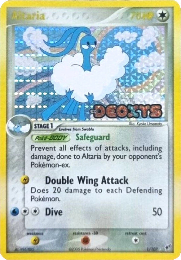 Altaria (1/107) (Stamped) [EX: Deoxys] | North of Exile Games