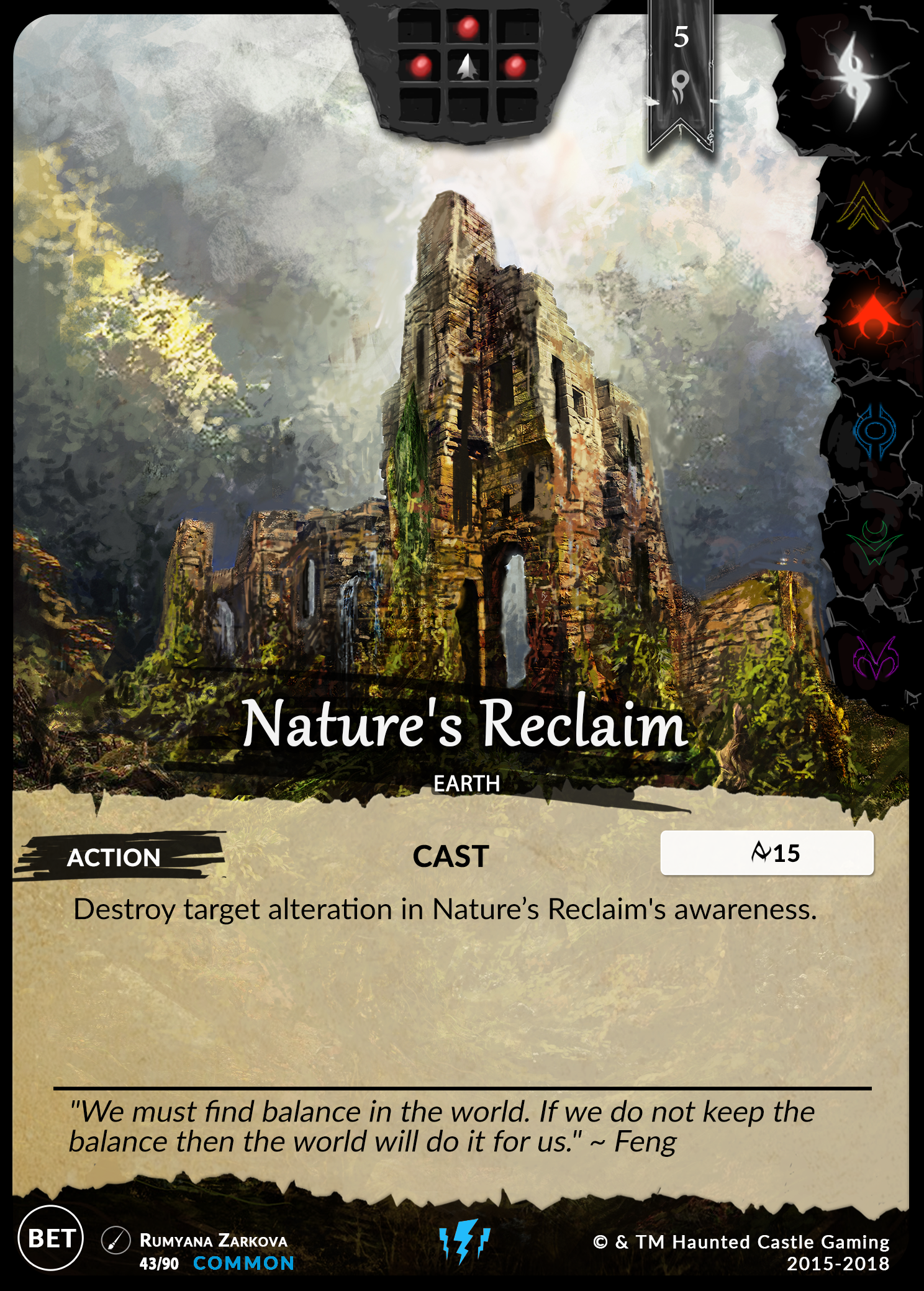 Nature's Reclaim (Beta, 43/90) | North of Exile Games