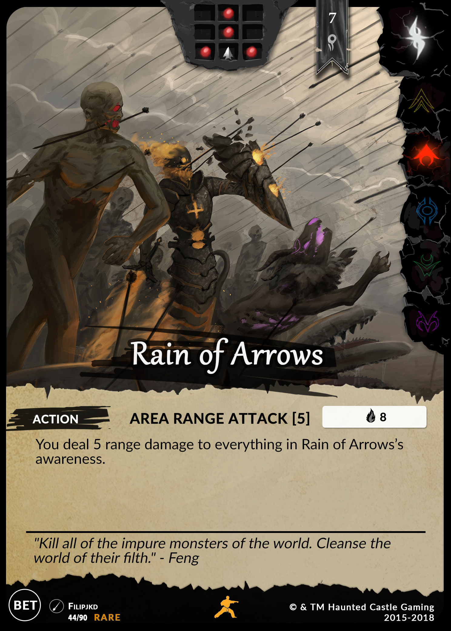 Rain of Arrows (Beta, 44/90) | North of Exile Games