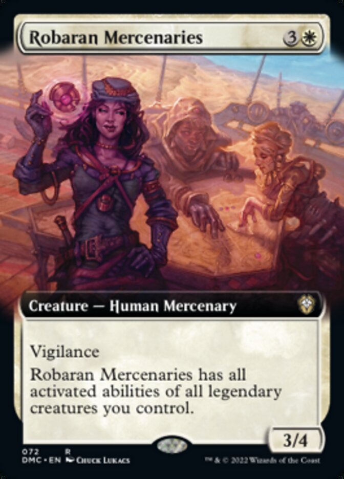 Robaran Mercenaries (Extended Art) [Dominaria United Commander] | North of Exile Games
