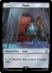 Robot // Food (0014) Double-Sided Token [Fallout Tokens] | North of Exile Games