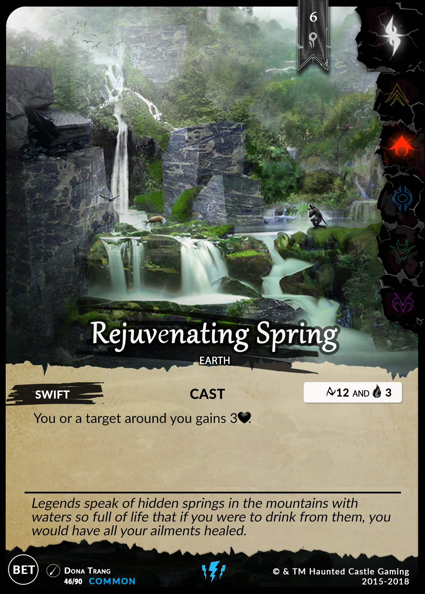 Rejuvenating Spring (Beta, 46/90) | North of Exile Games