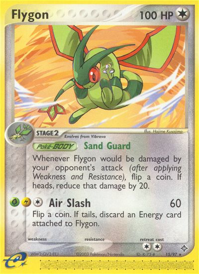 Flygon (15/97) [EX: Dragon] | North of Exile Games