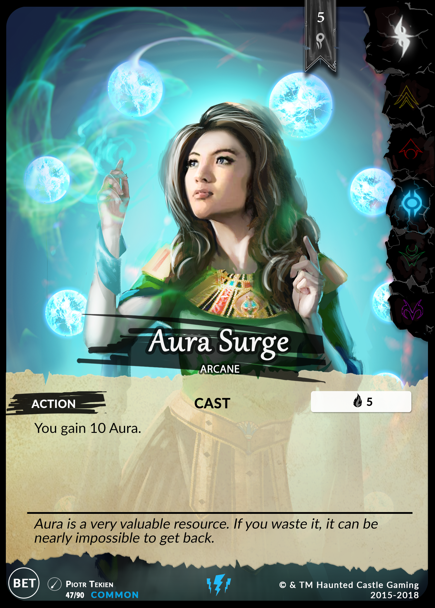 Aura Surge (Beta, 47/90) | North of Exile Games