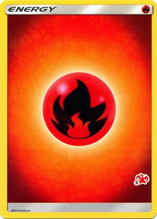 Fire Energy (Charizard Stamp #5) [Battle Academy 2020] | North of Exile Games