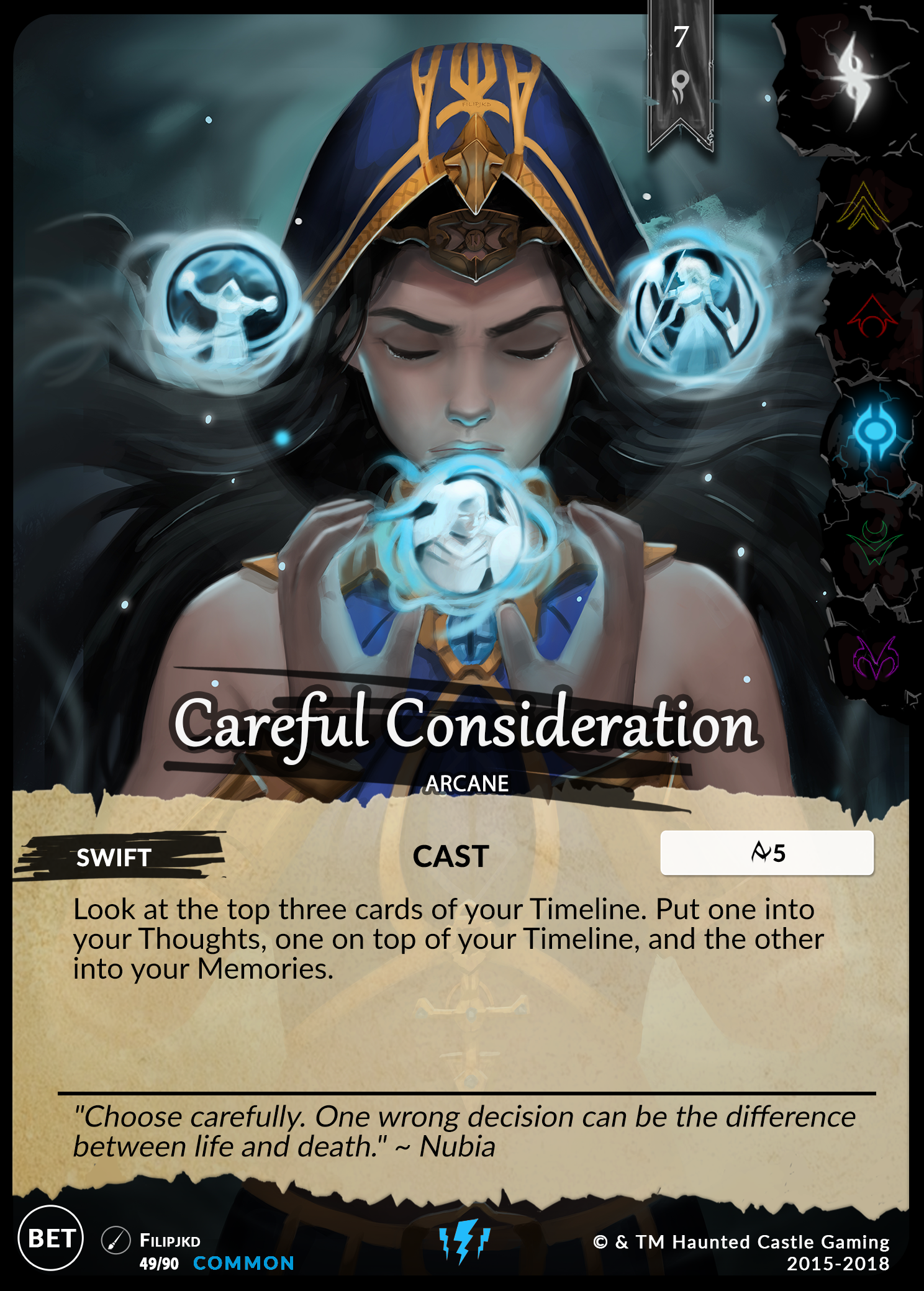 Careful Consideration (Beta, 49/90) | North of Exile Games