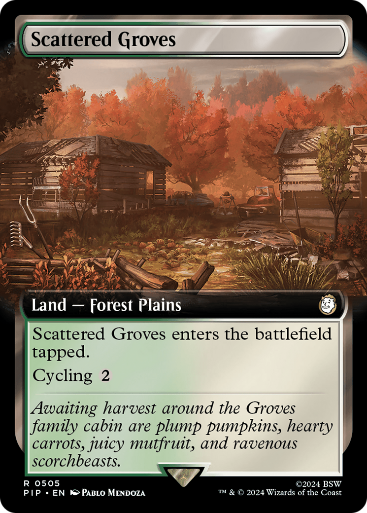Scattered Groves (Extended Art) [Fallout] | North of Exile Games