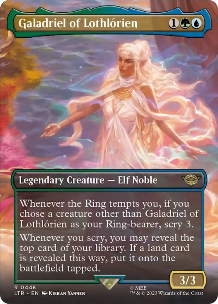 Galadriel of Lothlorien (Borderless Alternate Art) [The Lord of the Rings: Tales of Middle-Earth] | North of Exile Games
