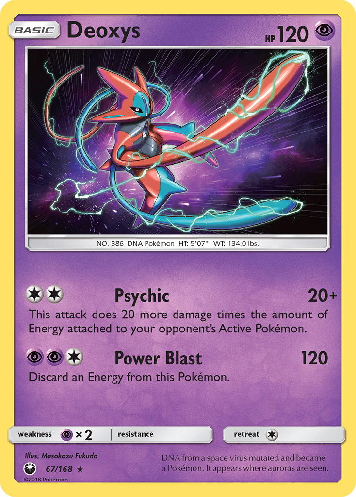 Deoxys (67/168) [Sun & Moon: Celestial Storm] | North of Exile Games