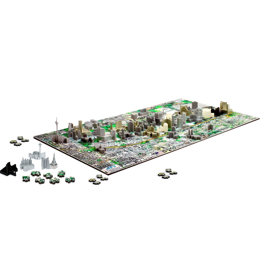 Puzzle: 1200 pcs - Las Vegas (4D Cityscape) | North of Exile Games