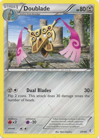 Doublade (23/30) [XY: Trainer Kit 1 - Bisharp] | North of Exile Games