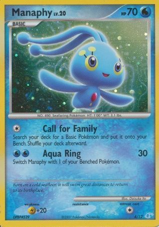 Manaphy (4/12) [Diamond & Pearl: Trainer Kit - Manaphy] | North of Exile Games