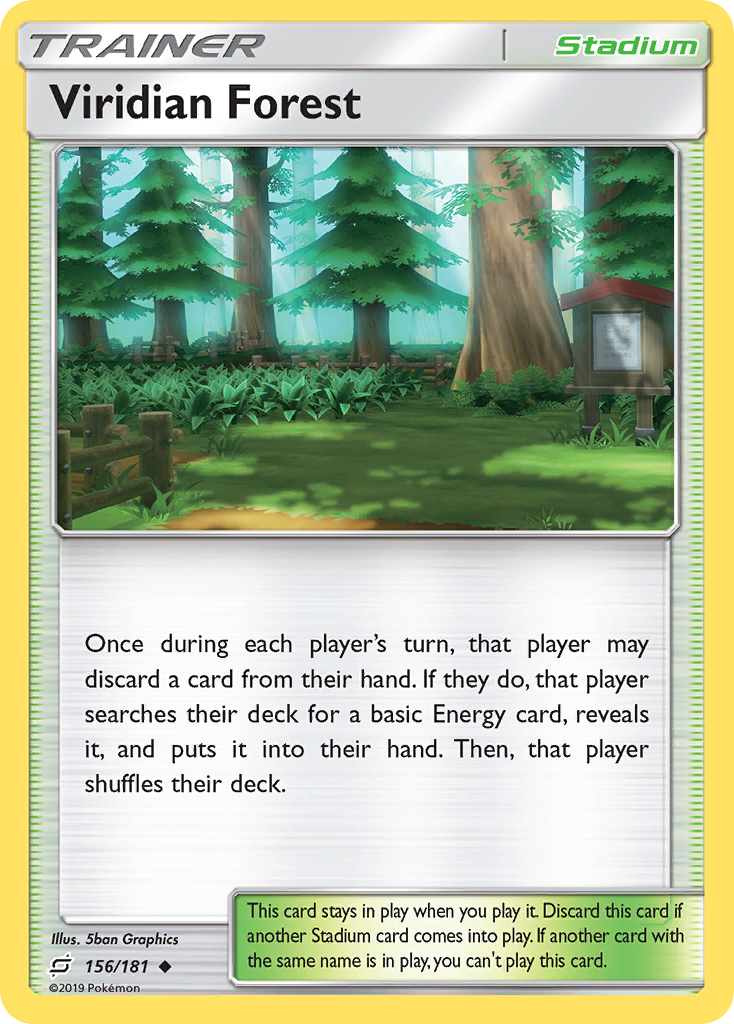 Viridian Forest (156/181) [Sun & Moon: Team Up] | North of Exile Games