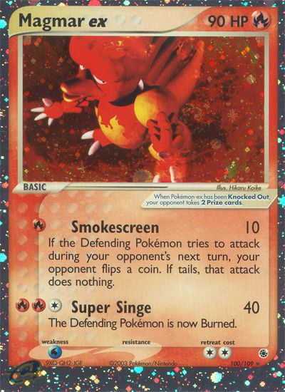 Magmar ex (100/109) [EX: Ruby & Sapphire] | North of Exile Games