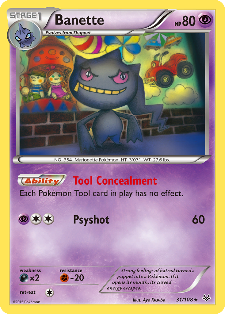 Banette (31/108) [XY: Roaring Skies] | North of Exile Games
