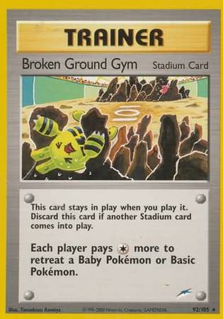 Broken Ground Gym (92/105) [Neo Destiny Unlimited] | North of Exile Games