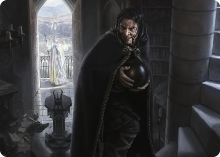 Grima, Saruman's Footman Art Card [The Lord of the Rings: Tales of Middle-earth Art Series] | North of Exile Games