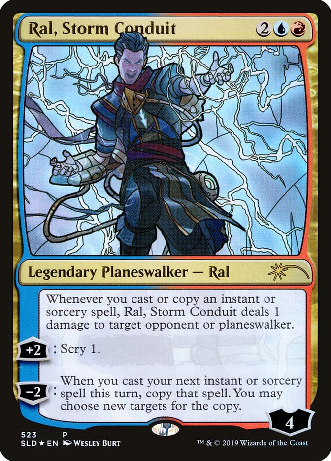 Ral, Storm Conduit (Stained Glass) [Secret Lair Drop Promos] | North of Exile Games
