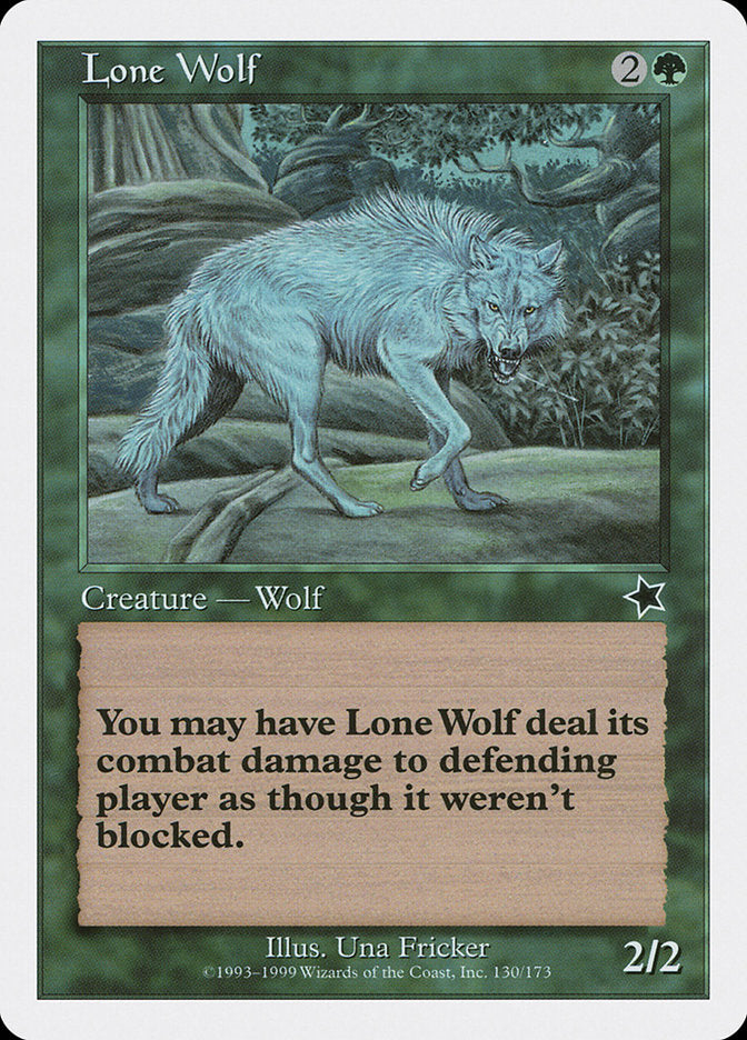 Lone Wolf [Starter 1999] | North of Exile Games