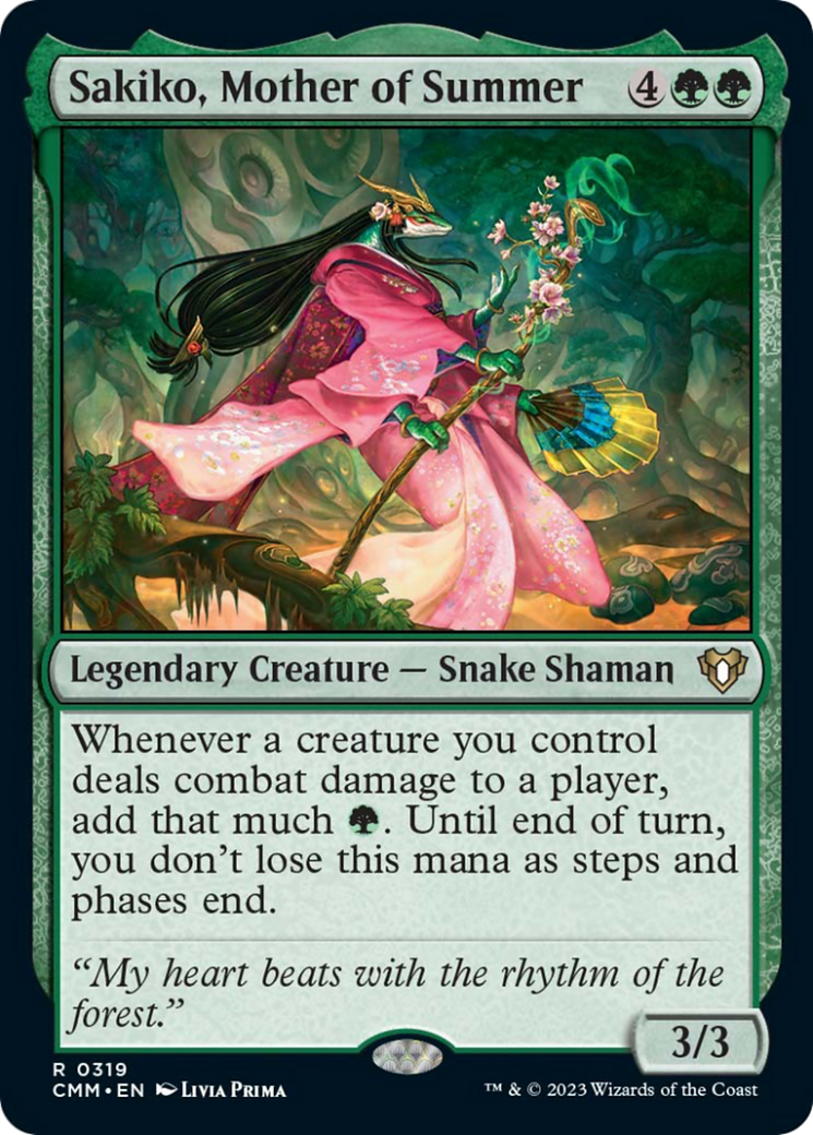 Sakiko, Mother of Summer [Commander Masters] | North of Exile Games