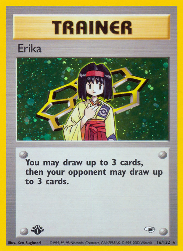 Erika (16/132) [Gym Heroes 1st Edition] | North of Exile Games
